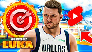 BEST LUKA DONCIC BUILD ON NBA 2K22 shorts lukadoncic  nba2k22