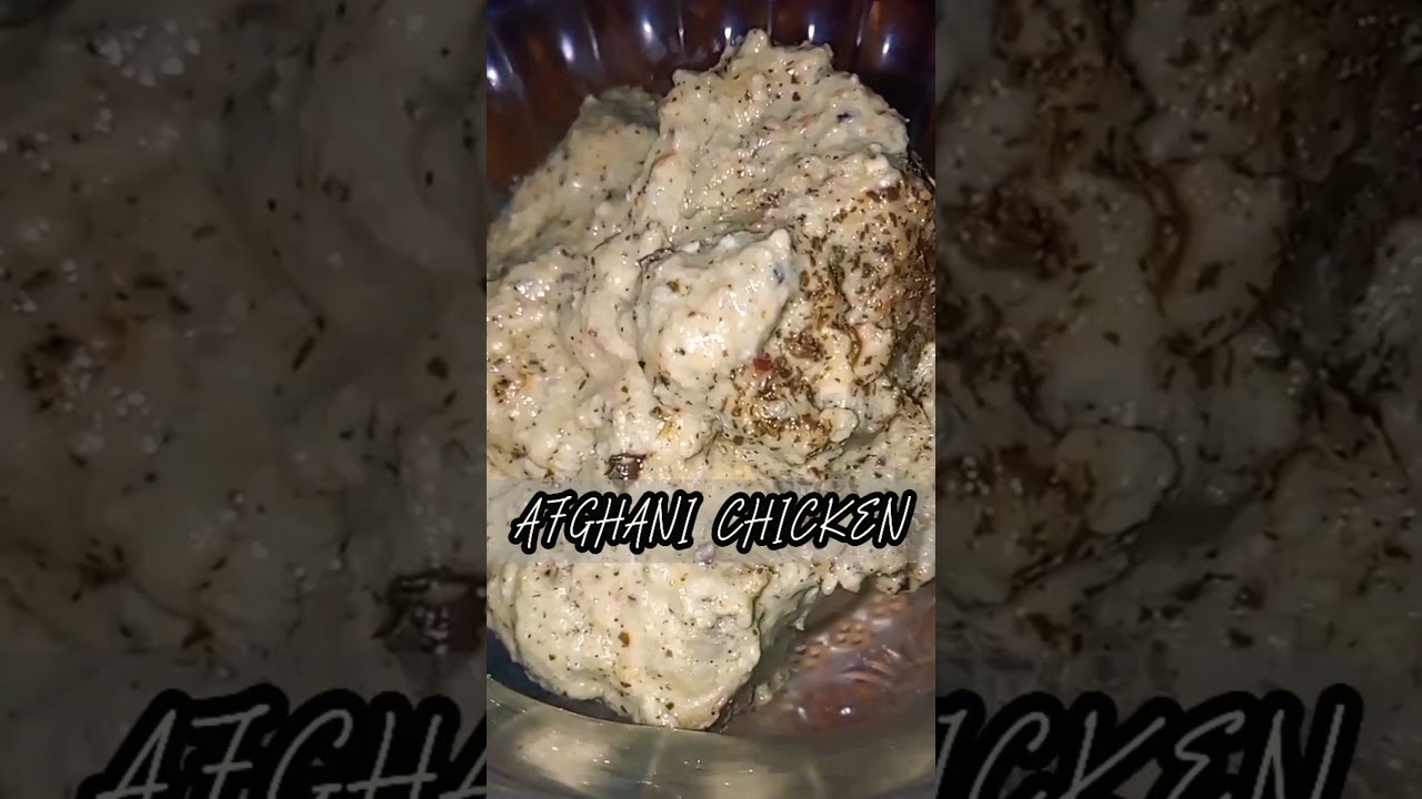 Creamy Afghan Chicken 