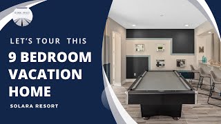 🙌 9 Bedroom Vacation Home in the heart of Orlando - Solara Resort 🌴
