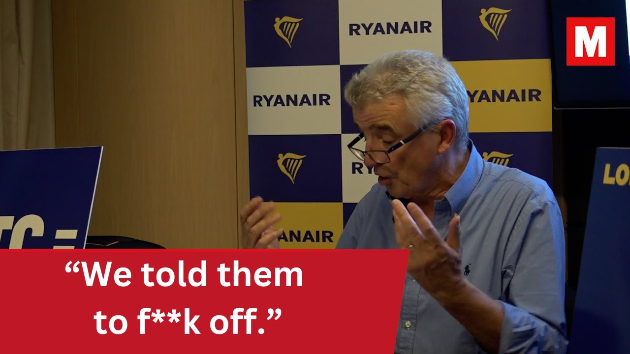 Ryanair Boss Michael Oleary In Foul Mouthed Rant At Uk Air Traffic Controllers Bullst 