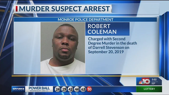 Robert Coleman arrested for murder of Darrell Stev...