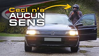 I told you I'll be driving this car "HARD" ! Peugeot 605 SRi FINALE