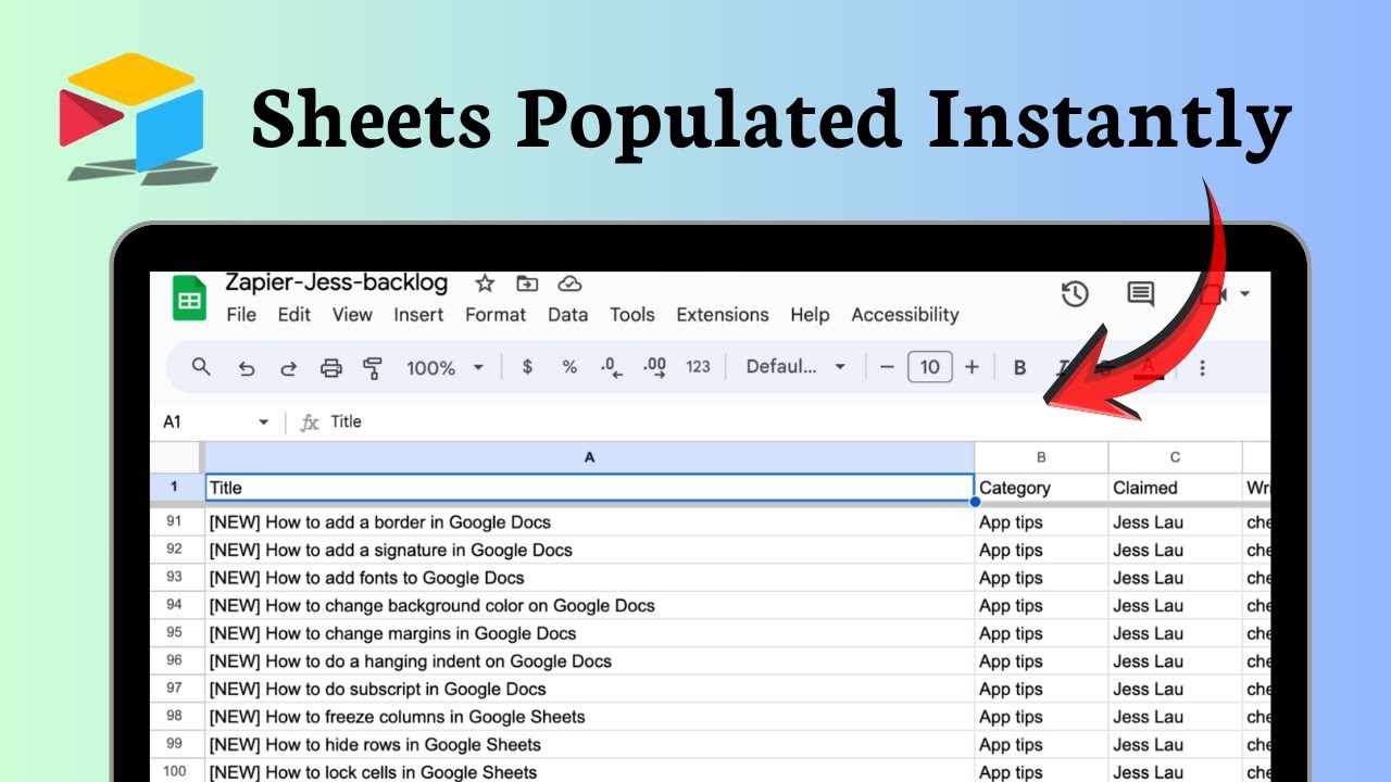 How to export Airtable to Google Sheets (Records Transferred)