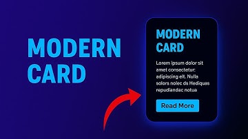 💳 Modern Card UI Design Using HTML, CSS & JavaScript | Clean & Responsive Web Design