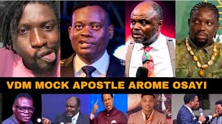 BREAKING: LISTEN TO WHAT DR ABEL DAMINA SAID TO APOSTLE AROME OSAYI AS VDM BLAST HIM