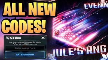 *NEW* ALL WORKING CODES FOR JULE