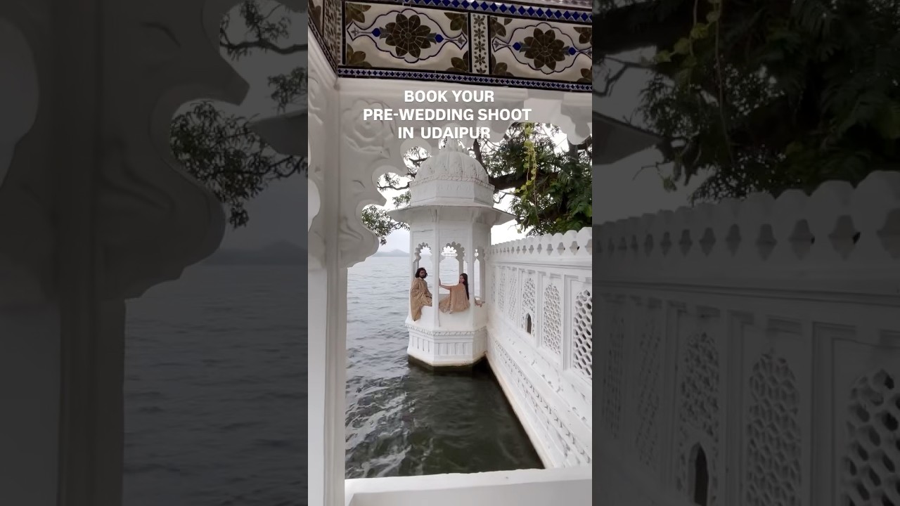 Book Your Pre-Wedding Shoot in Udaipur bts 