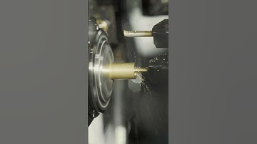 CNC turning brass communication parts machining. #cnc #5axiscnc #cncmachining #cncmachinist #turning