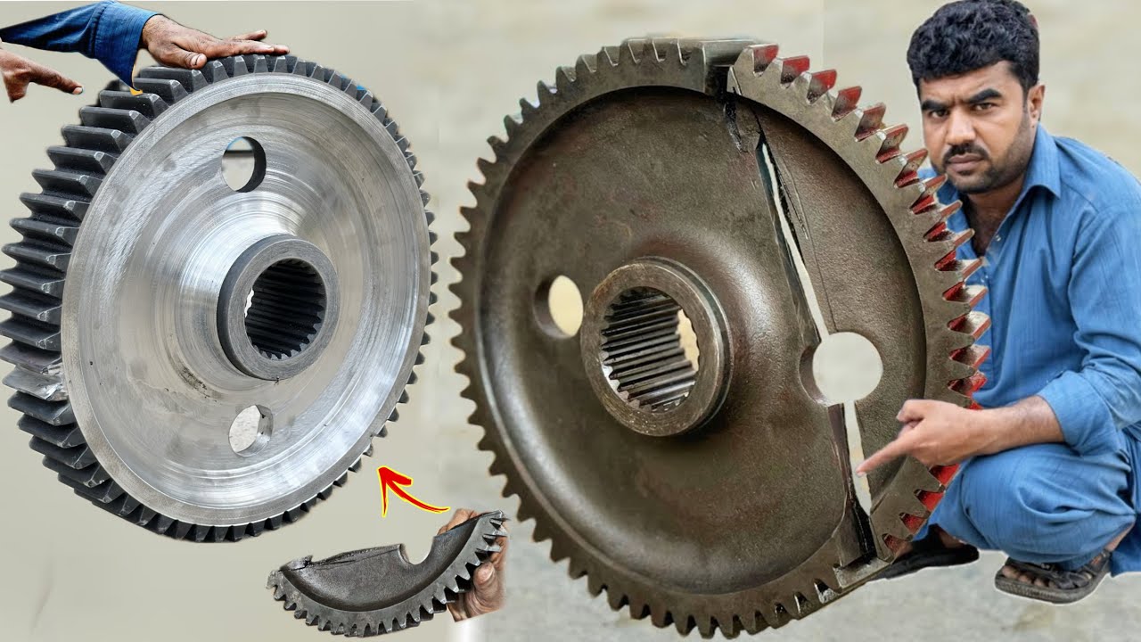 The Most Skillfully Repairing of Broken Gear By Very Intelligent ...