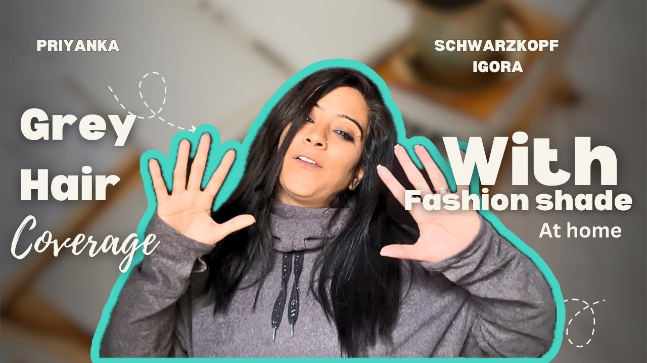 Schwarzkopf Igora shade 5-65 + 5-0| Covering grey hair with Fashion Shades at Home |Colouring Hair