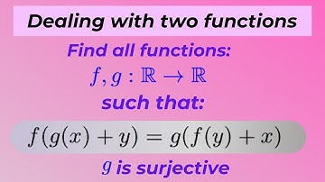 Dealing with two functions is hard?