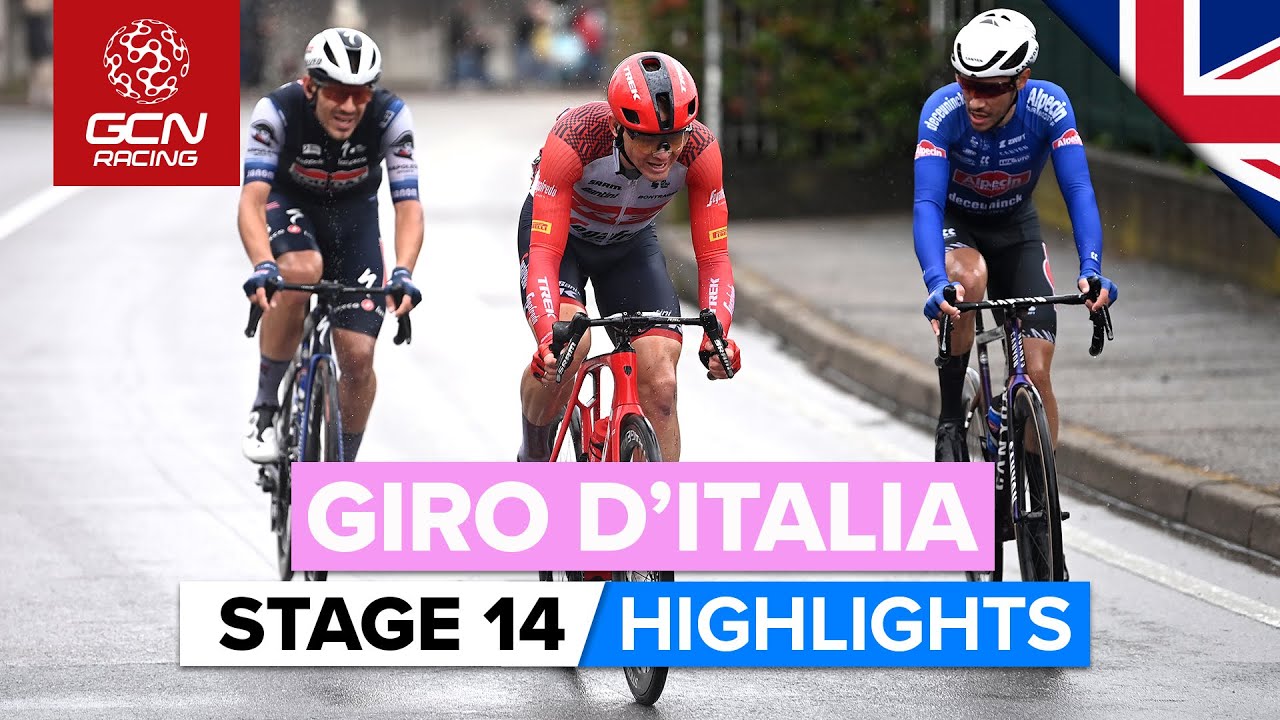 Attacking Finale As Breakaway Riders Go Head-To-Head Giro DItalia 2023 Highlights - Stage 14