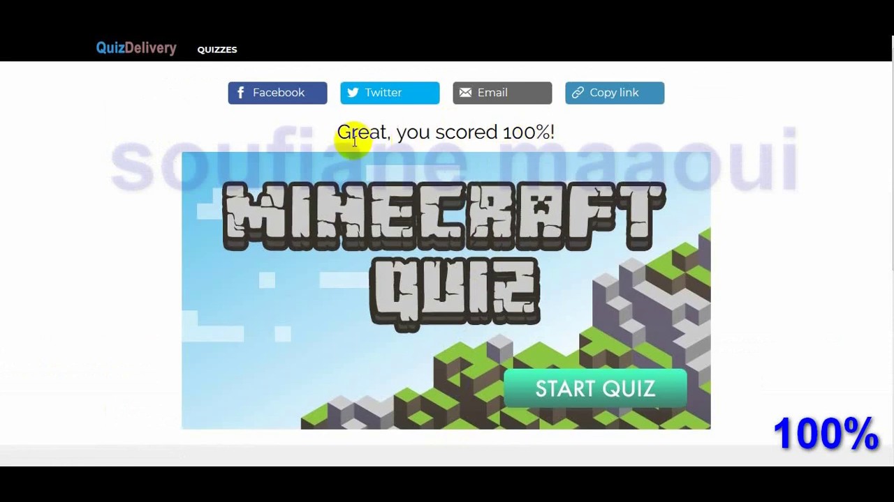 The Minecraft Quiz 2020 Answers 100% - YouTube.