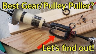 I Test a BETTER Gear & Pulley Puller made by BlackMax BTLGP4 | Repair motor and remove bearings