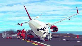 Satisfying Airplane Crashes, AirtoGround attacks  Besiege