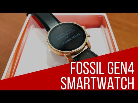 Fossil Q 4th Gen touchscreen smartwatch review