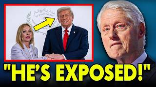 "Italy's Prime Minister Just EXPOSED Trump's Lies to The Entire World!"| Bill Clinton