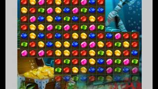 Atlantis Jewels 3 match puzzle color gems three in a row game screenshot 5