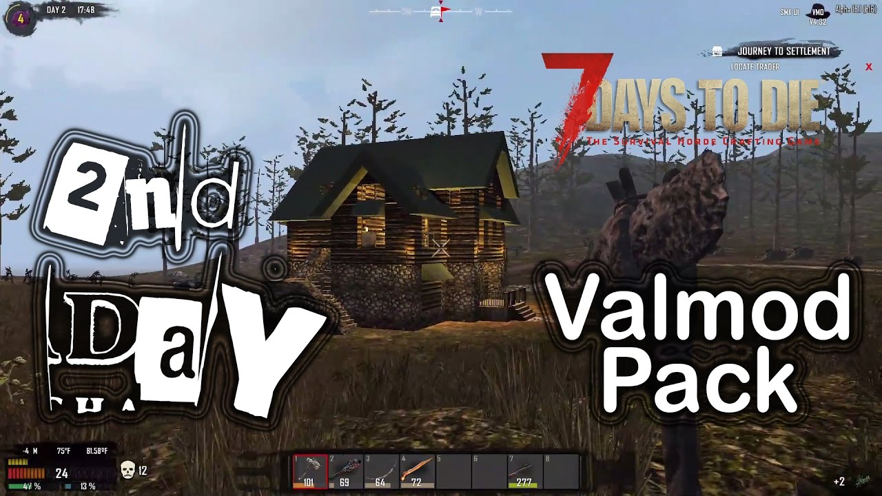 (Valmod Pack) 2nd day - two players | 7 Days To Die