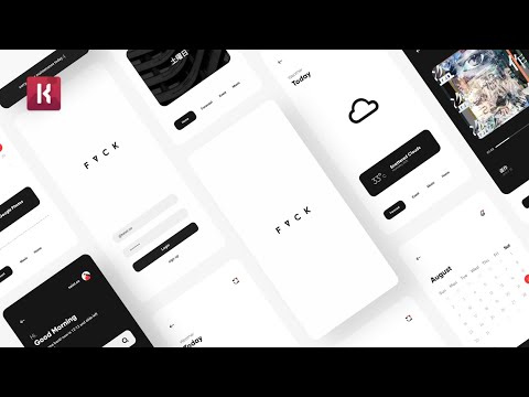 [ FVCK Login ] KLWP Themes | Free Download