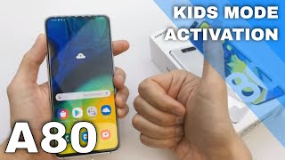 How to Activate KIDS MODE on Samsung Galaxy A80 screenshot 1