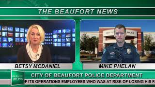 BEAUFORT NEWS | Mike Phelan, City of Beaufort Police Department | WHHITV