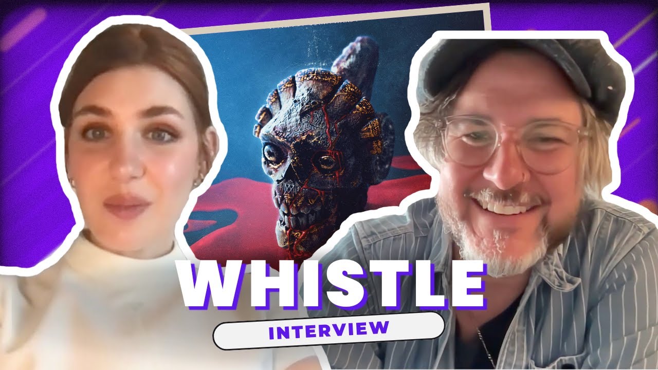 Sophie Nélisse & Corin Hardy 'WHISTLE' Interview | Backstage Features with Gracie