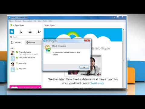 Video: So Aktualisieren Sie Ihre Skype-Version