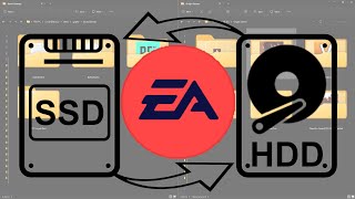 Moving EA games from an SSD to a hard drive. screenshot 3