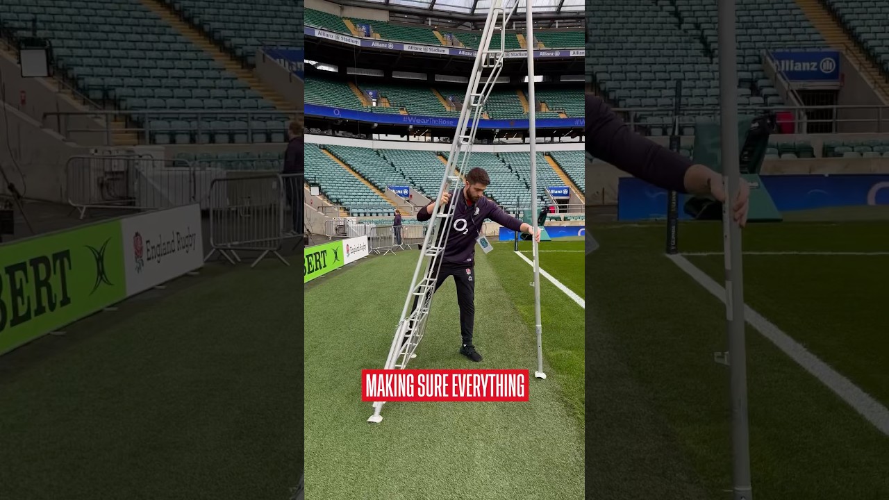 Что на самом деле делает специалист по экипировке сборной Англии по регби 👀