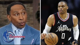 NBA Countdown | "Inexcusable behavior" - Stephen A. on Russell Westbrook’s antics in against Doncic
