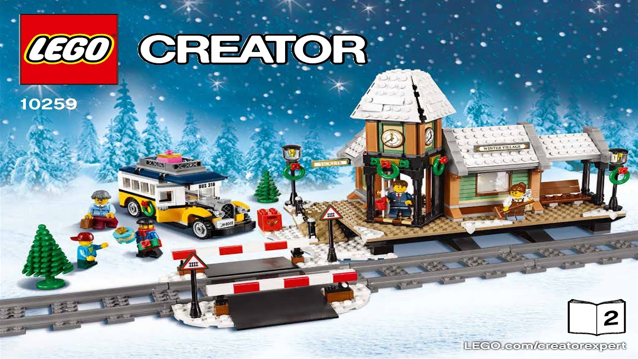 LEGO instructions - Creator Expert - 10259 - Winter Village Station (Book 2)