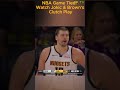 NBA Game Tied! Watch Jokic &amp; Brown's Clutch Play