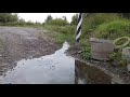 В Сухиничах вытекает канализация/ In Sukhinichi, the sewage system is leaking (English subtitles)