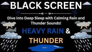 Dive into Deep Sleep with Calming Rain and Thunder Sounds! 🌩️ ASMR for Relaxation & Insomnia Relief