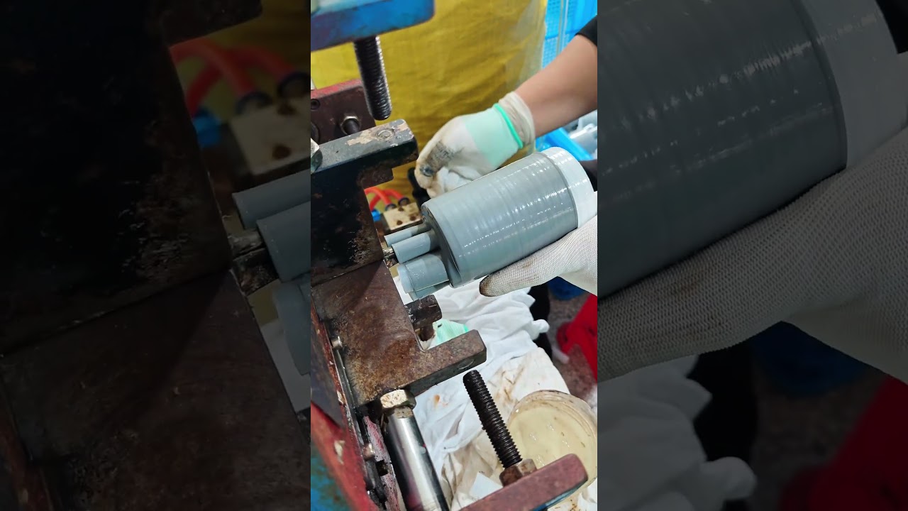 Factory EXCLUSIVE: How COLD shrink FINGER sleeves are EXPANDED 👍🏻