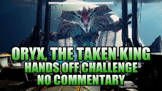 King's Fall Raid: ORYX THE TAKEN KING FINAL BOSS FIGHT + CHALLENGE! (No Commentary)  Destiny 2