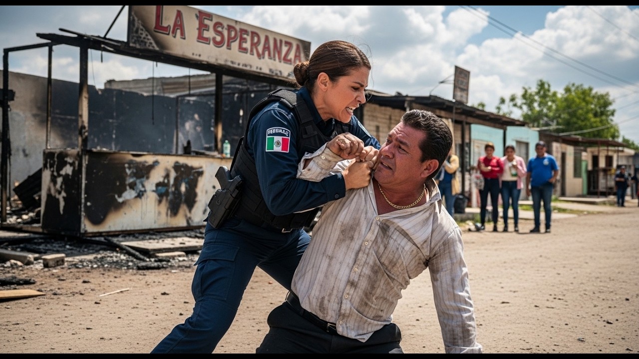 NARCO QUEMÓ TAQUERÍA DE ANCIANO DE 87 AÑOS... SIN SABER QUE SU HIJA ERA COMANDANTE ÉLITE