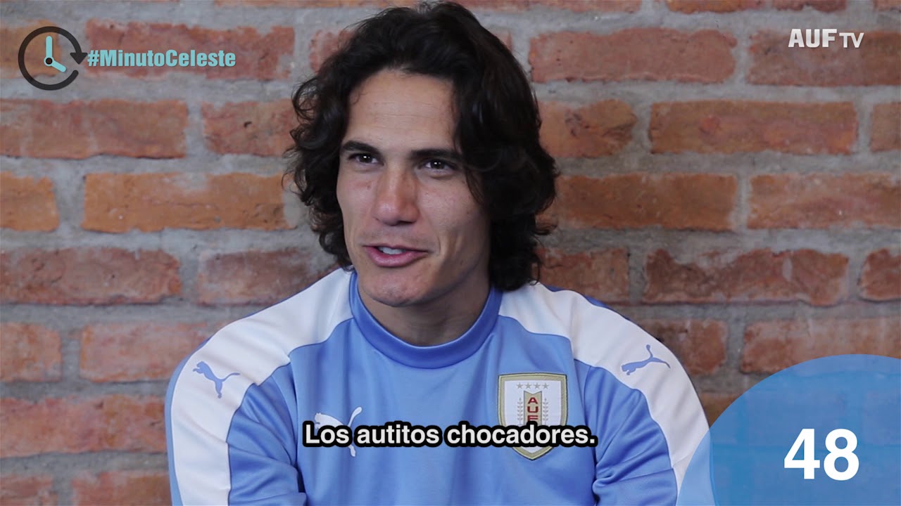 #MinutoCeleste con Edinson Cavani fútbol de guatemala