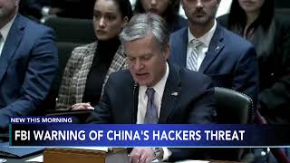 FBI director to warn Chinese hackers are preparing to 'wreak havoc' on US critical infrastructure