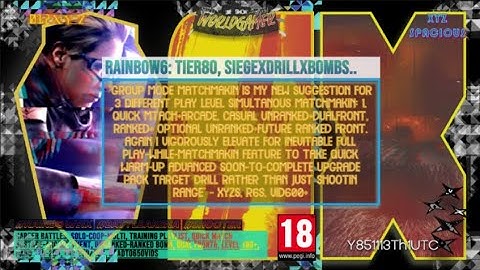 1Game: [18|12] @0xXyzs - #Rainbow6 