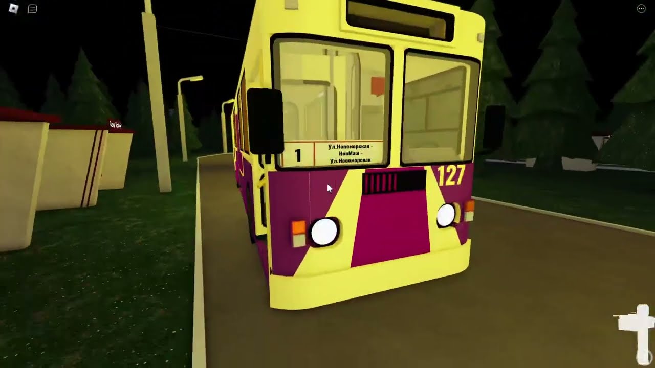 Поездка на ЗиУ-682 гм1 по 1 маршруту в игре Новожаново urbanmove!