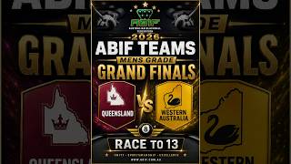 2026 ABIF Teams (Mens Grade) - Grand Final - WA1 v/s SQ1