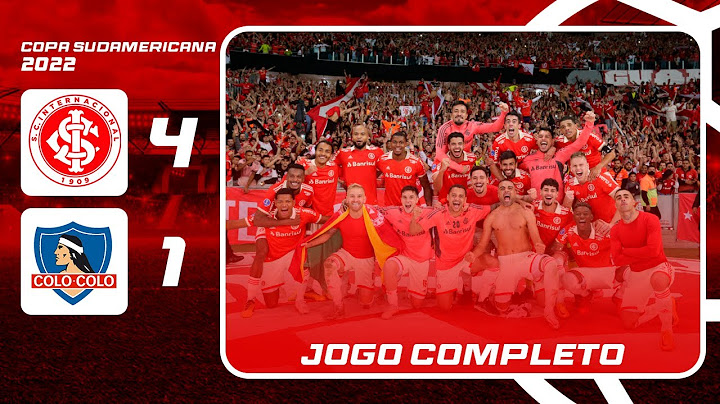Internacional 4x1 Colo-Colo | Copa Sudamericana 2022 | Jogo Completo