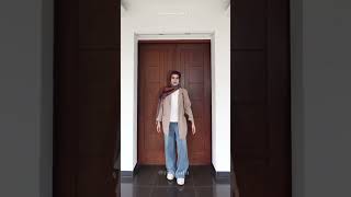 Styling ootd with blazer linen #ootdguide #ootd #ootdkampus #youtubeshorts
