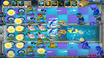 Plants Vs Zombies 2 pak Mod Neon Mixtape Tour - Gameplay Walkthrough Part 3