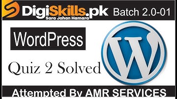 DSTP 2.0 Batch 01 Wordpress Quiz 2 Solution 2022 || Wordpress Quiz 2 || DSTP 2.0 Batch 01