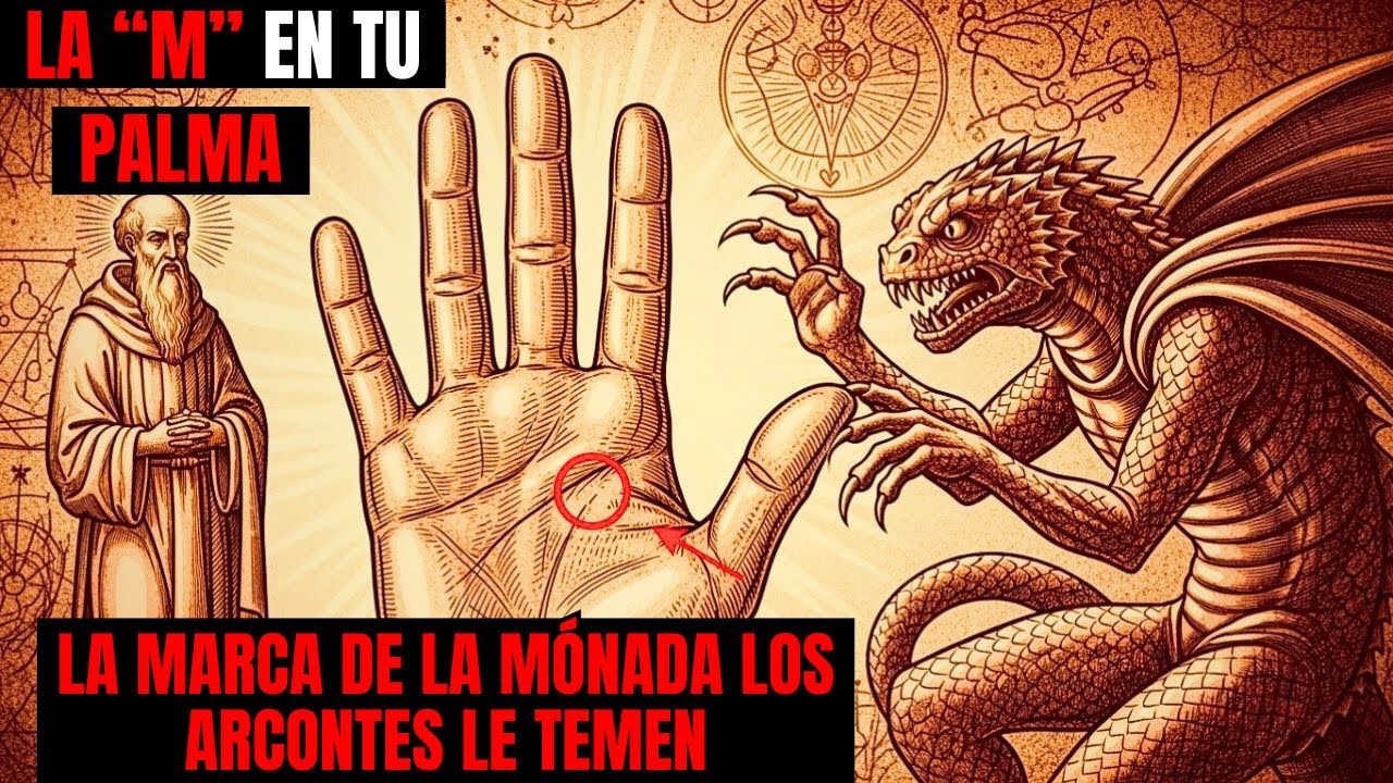 Jesús reveló a los elegidos: la “M” en tu palma aterroriza a los Arcontes — y activa la Mónada