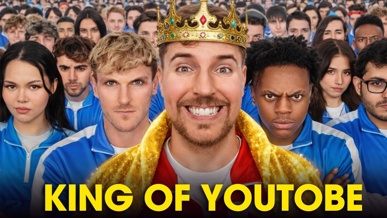 The 50 Kings of YouTube I MrBeast vs The World