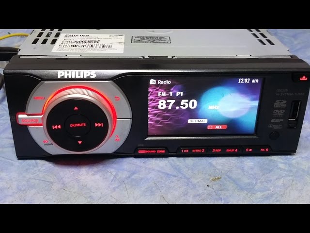 philips - radio de auto con video ced-229 comprar en tu tienda online  Buscalibre Ecuador